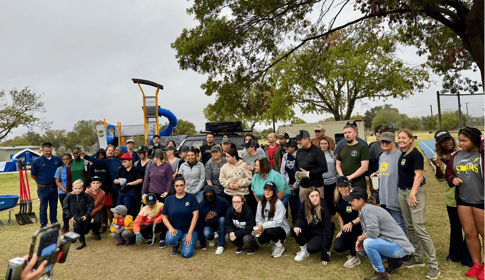 Arboy Day at Springcreek Church in Garland, TX